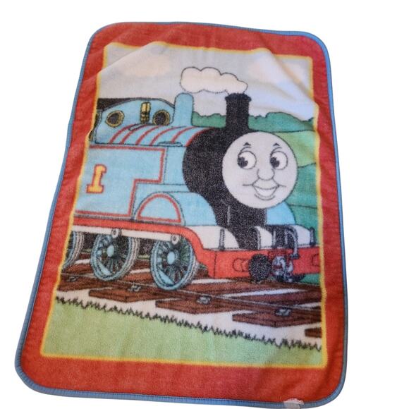 Vintage Thomas the Train Baby Plush Blanket 41x30 - Picture 3 of 3